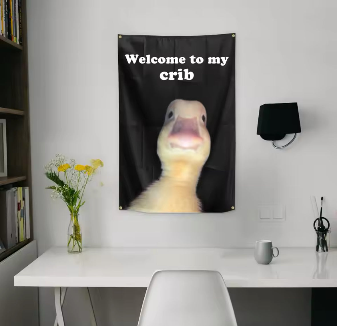 Welcome to my crib tapestry